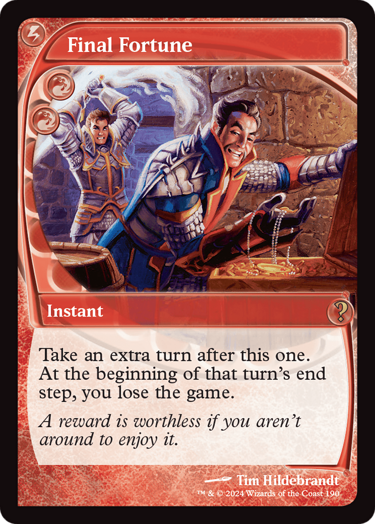 Image of Final Fortune (Future Sight) [Mystery Booster 2]