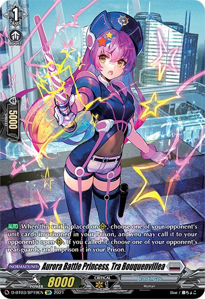 Image of Aurora Battle Princess, Tra Bouquenvillea (D-BT03/SP19EN) [Advance of Intertwined Stars]