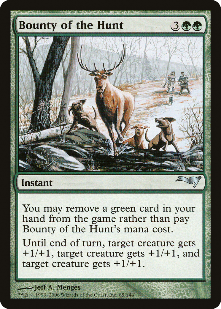 Image of Bounty of the Hunt [Coldsnap Theme Decks]