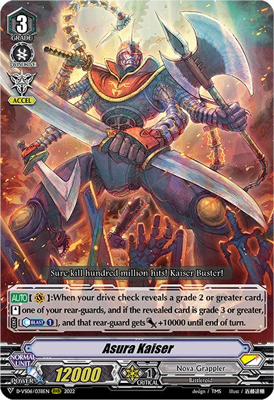 Image of Asura Kaiser (D-VS06/038EN) [V Clan Collection Vol.6]