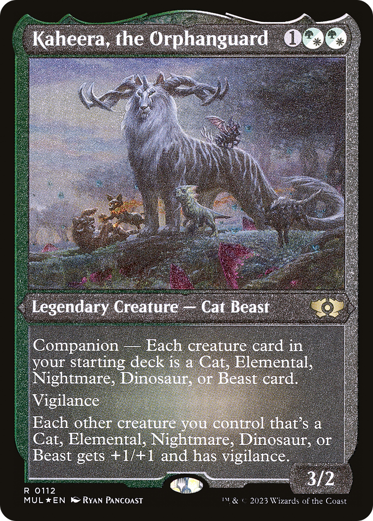 Image of Kaheera, the Orphanguard (Foil Etched) [Multiverse Legends]