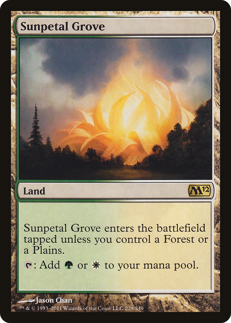 Image of Sunpetal Grove [Magic 2012]