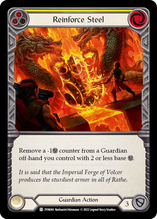 Image of Reinforce Steel (Yellow) [DYN040] (Dynasty)