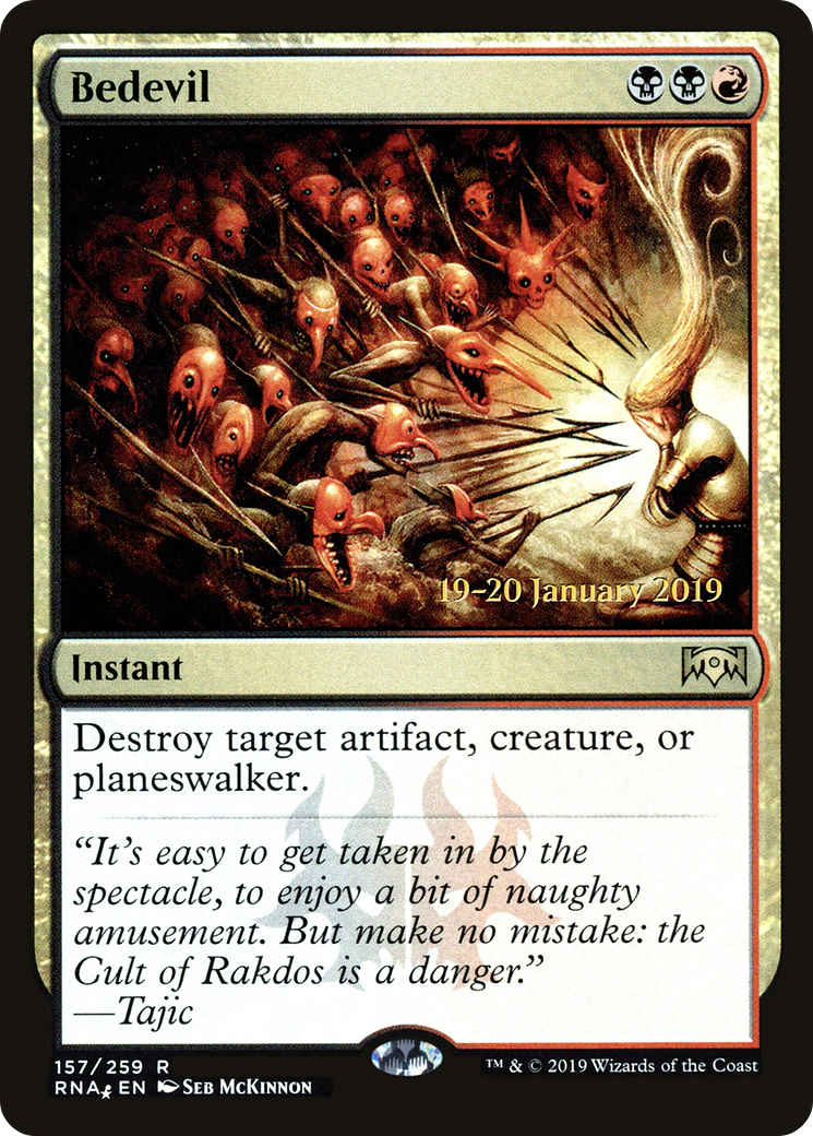 Image of Bedevil [Ravnica Allegiance Prerelease Promos]
