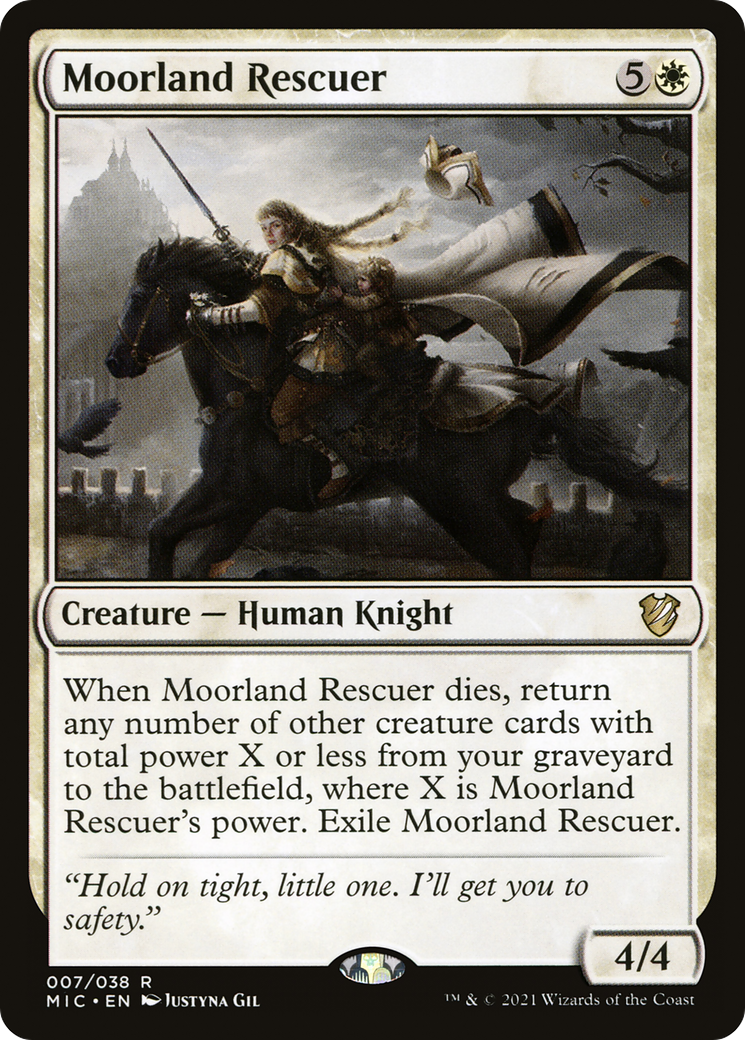 Image of Moorland Rescuer [Innistrad: Midnight Hunt Commander]