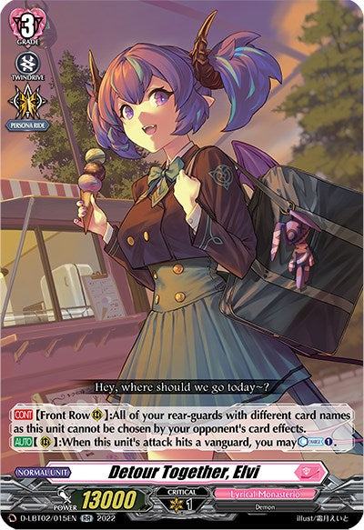 Image of Detour Together, Elvi (D-LBT02/015EN) [Lyrical Monasterio: It's a New School Term!]