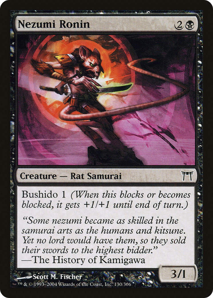 Image of Nezumi Ronin [Champions of Kamigawa]