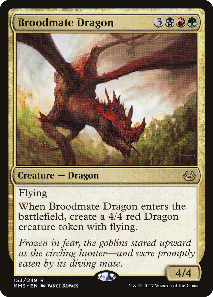 Image of Broodmate Dragon [Modern Masters 2017]