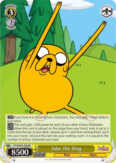 Image of Jake the Dog (AT/WX02-004 RR) [Adventure Time]