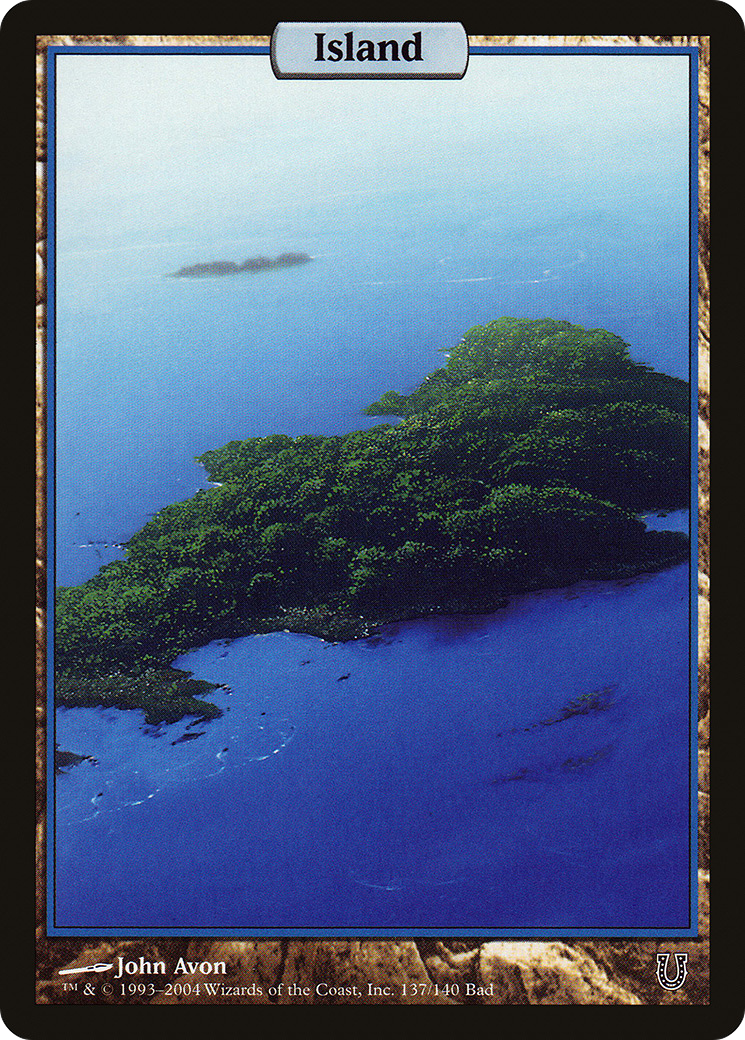 Image of Island (137) [Unhinged]