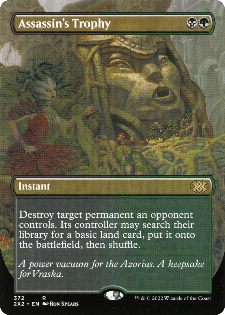 Image of Assassin's Trophy (Borderless Alternate Art) [Double Masters 2022]