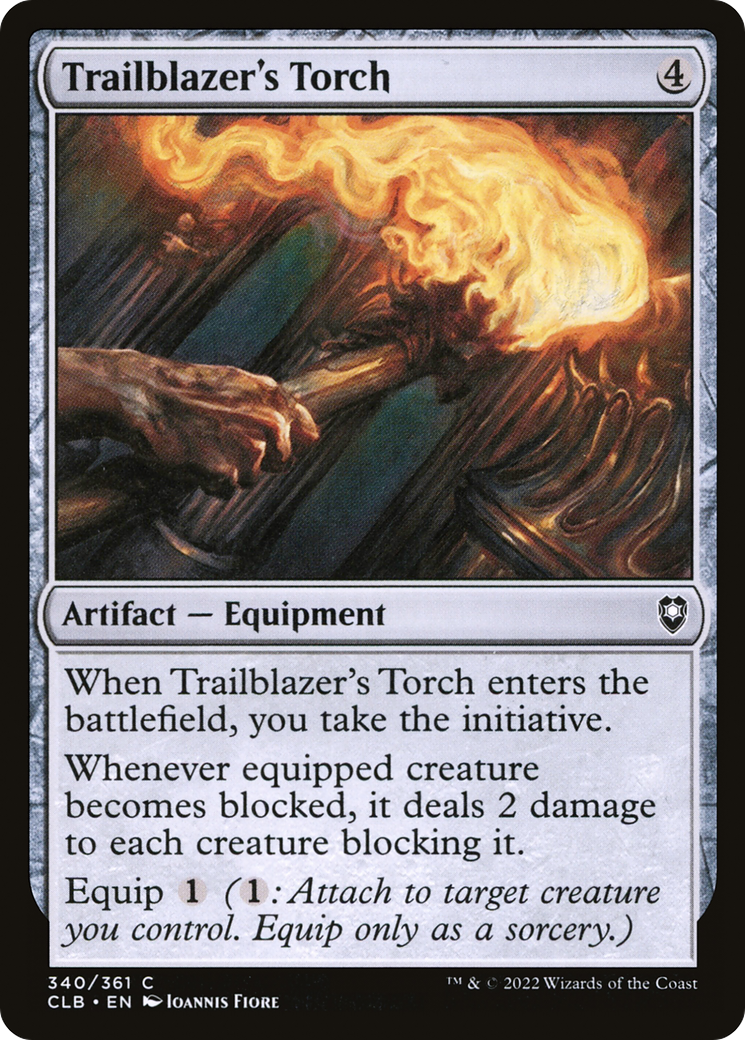 Image of Trailblazer's Torch [Commander Legends: Battle for Baldur's Gate]
