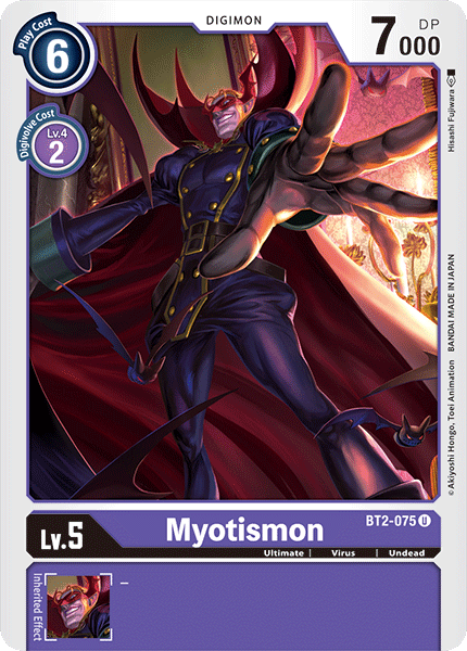 Image of Myotismon [BT2-075] [Release Special Booster Ver.1.0]