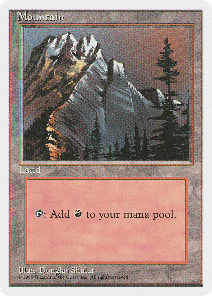 Image of Mountain (Snow Top / Highest Point on Left) [Fourth Edition]