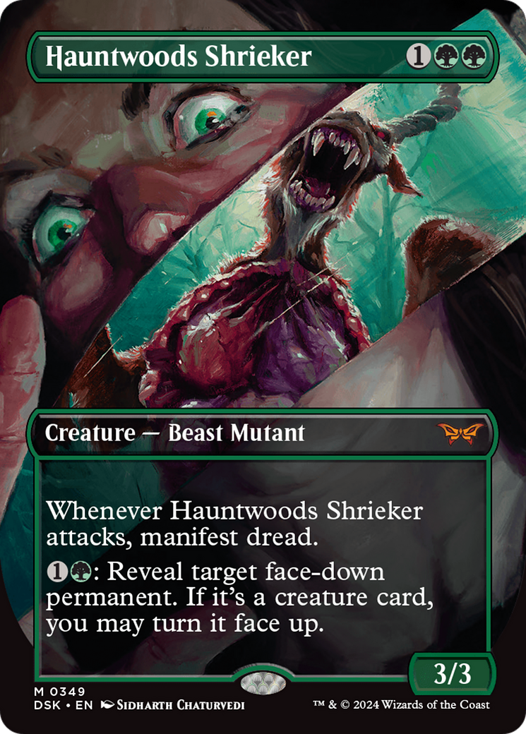 Image of Hauntwoods Shrieker (Borderless) [Duskmourn: House of Horror]
