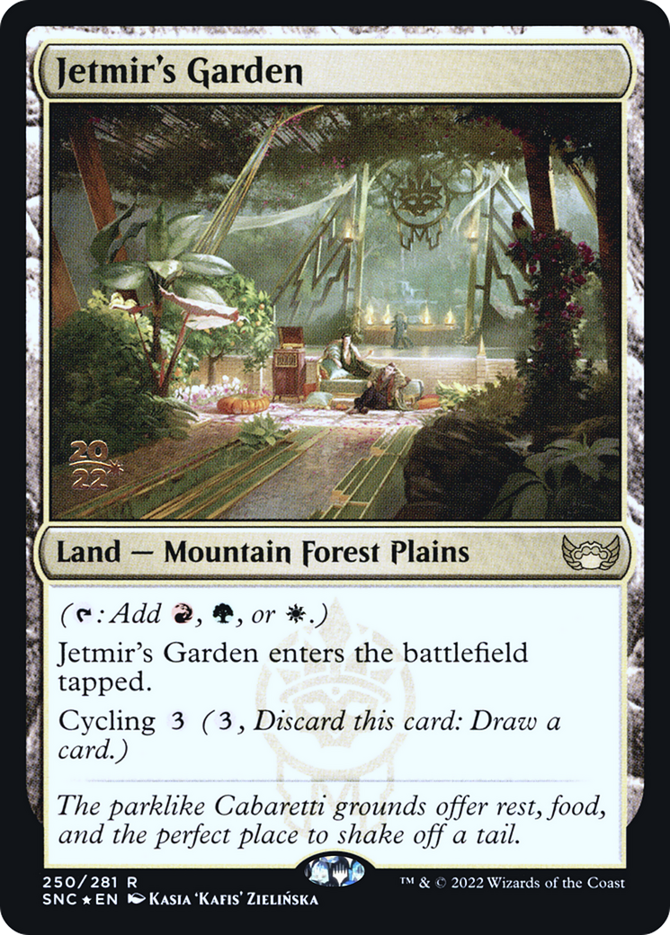 Image of Jetmir's Garden [Streets of New Capenna Prerelease Promos]