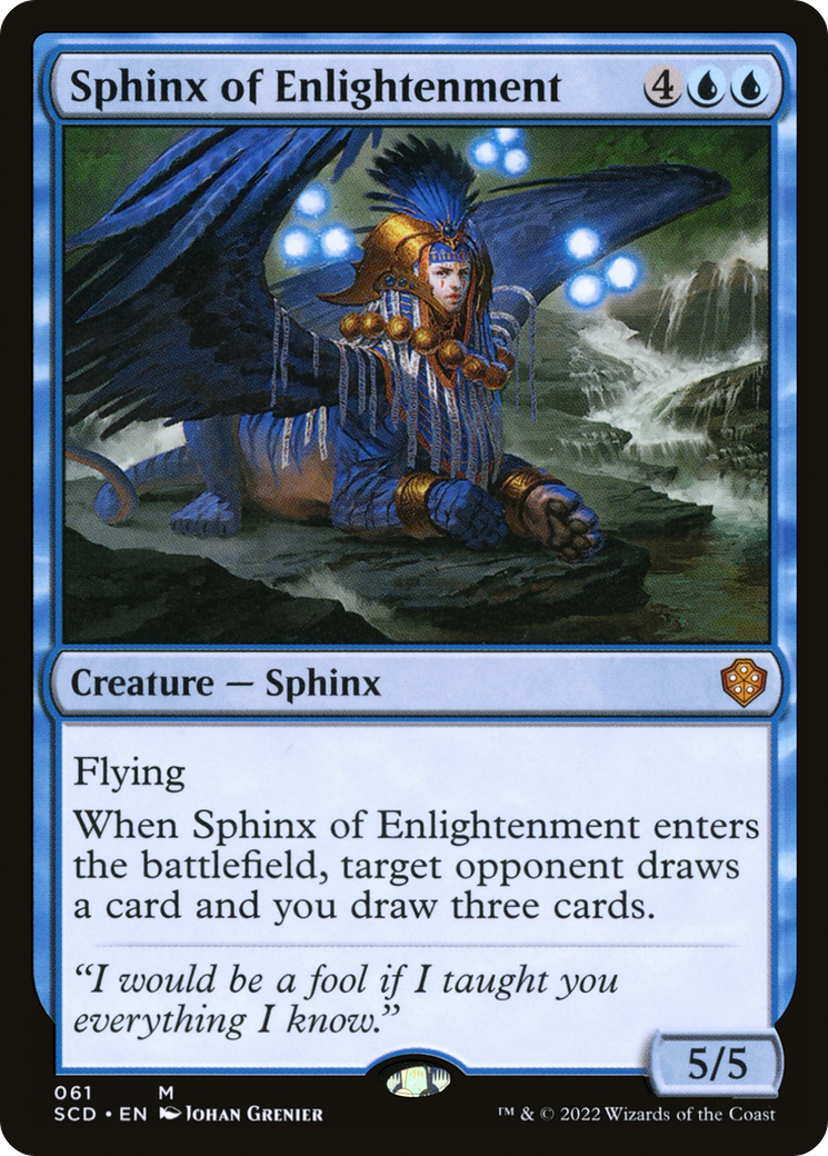 Image of Sphinx of Enlightenment [Starter Commander Decks]