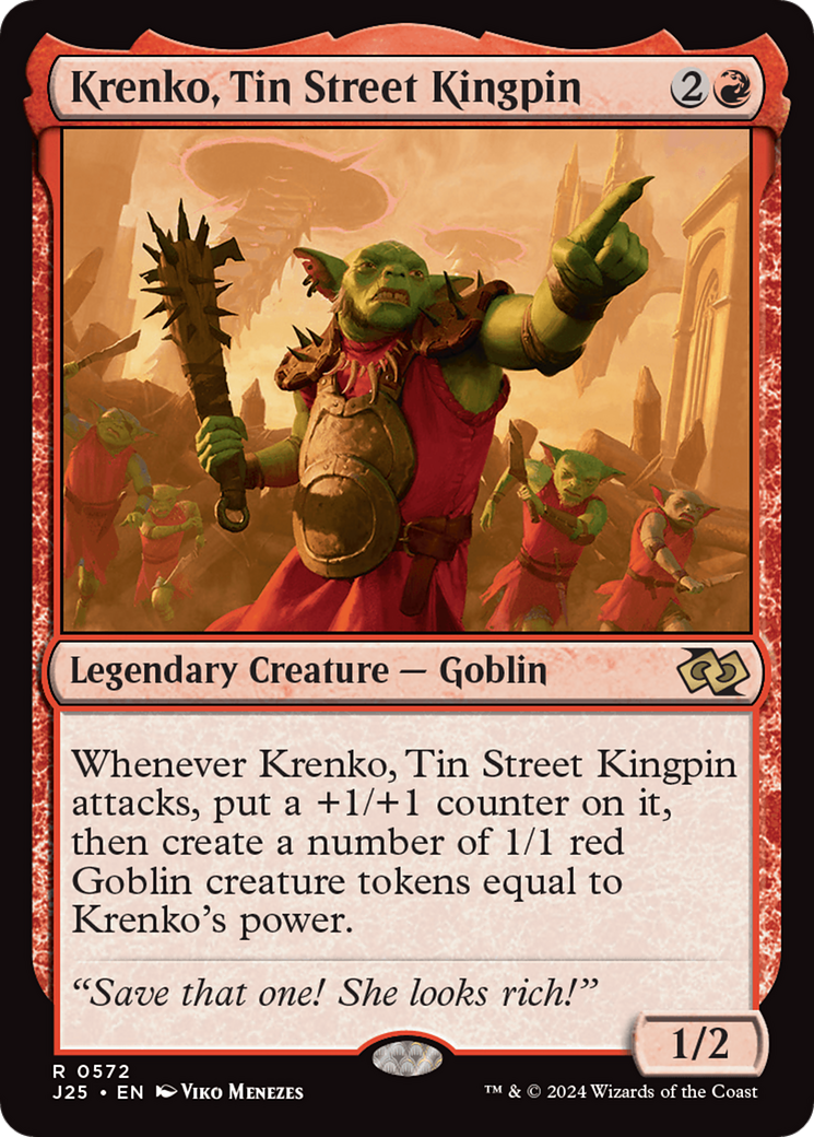 Image of Krenko, Tin Street Kingpin [Foundations Jumpstart]