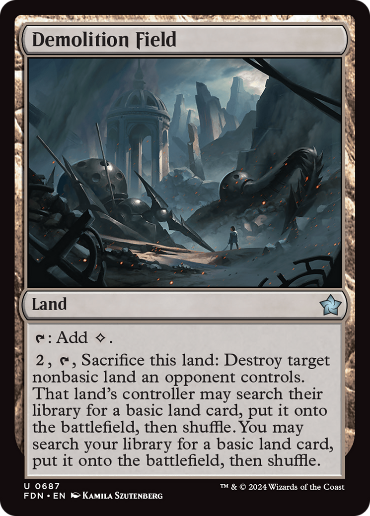 Image of Demolition Field [Foundations]