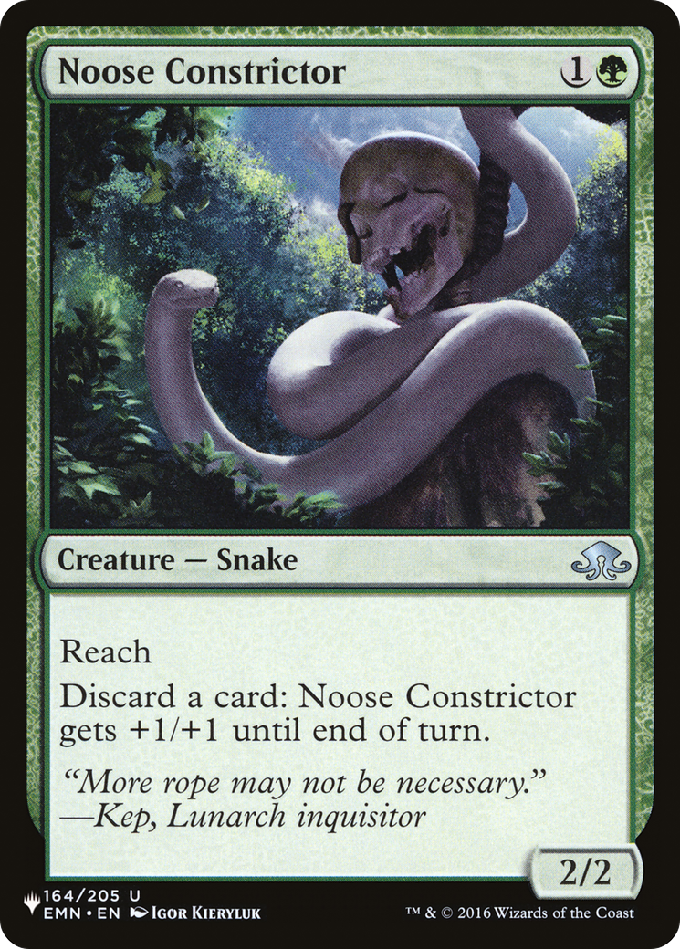 Image of Noose Constrictor [The List]