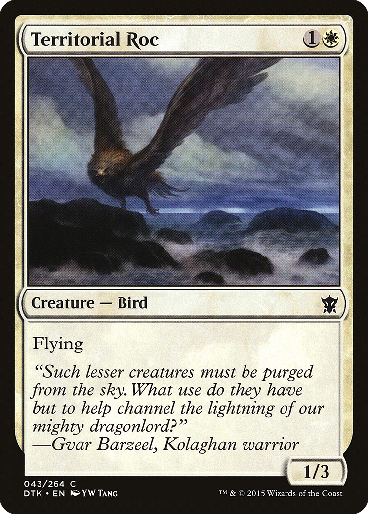 Image of Territorial Roc [Dragons of Tarkir]