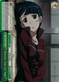 Image of Memories from Last Night (SAO/S26-E040 CC) [Sword Art Online Vol.2]