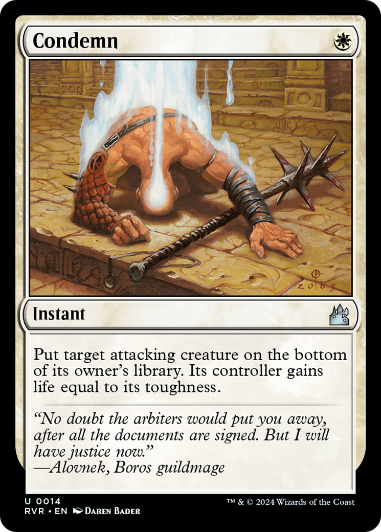 Image of Condemn [Ravnica Remastered]