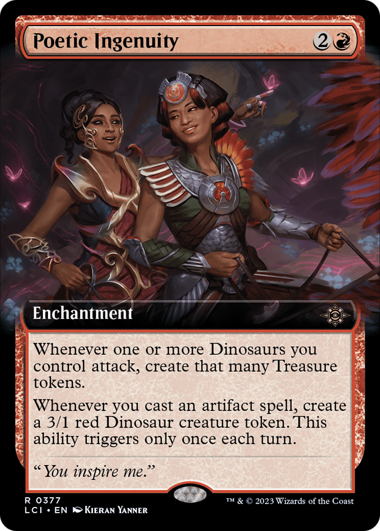 Image of Poetic Ingenuity (Extended Art) [The Lost Caverns of Ixalan]
