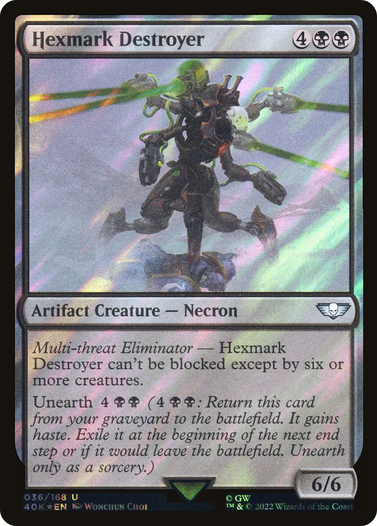 Image of Hexmark Destroyer (Surge Foil) [Warhammer 40,000]