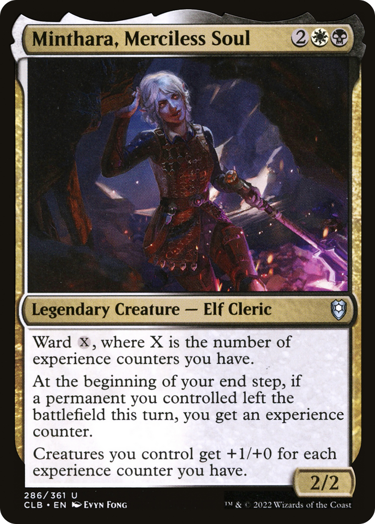 Image of Minthara, Merciless Soul [Commander Legends: Battle for Baldur's Gate]