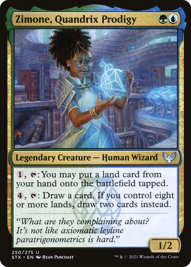 Image of Zimone, Quandrix Prodigy [Strixhaven: School of Mages]