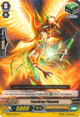 Image of Teardrop Phoenix (G-BT09/053EN) [Divine Dragon Caper]