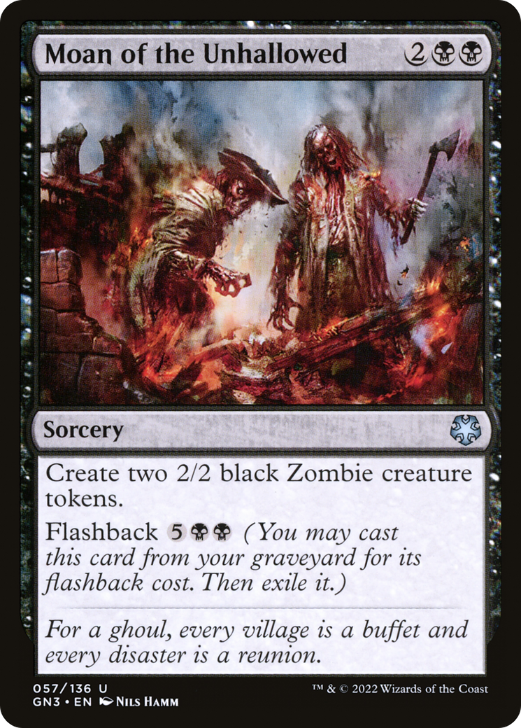 Image of Moan of the Unhallowed [Game Night: Free-for-All]