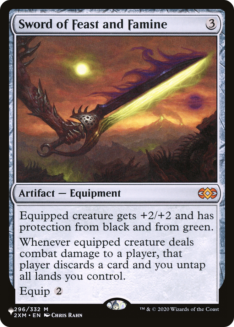 Image of Sword of Feast and Famine [The List]