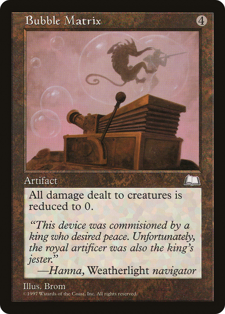 Image of Bubble Matrix [Weatherlight]