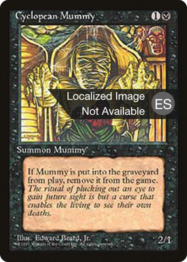 Image of Cyclopean Mummy [Fourth Edition (Foreign Black Border)]