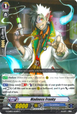 Image of Madness Franky (G-CHB03/053EN) [Rummy Labyrinth Under the Moonlight]