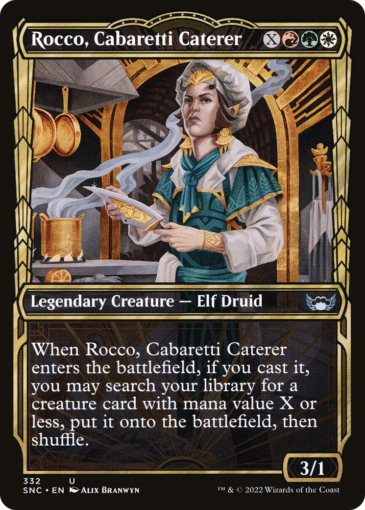 Image of Rocco, Cabaretti Caterer (Showcase Golden Age) [Streets of New Capenna]