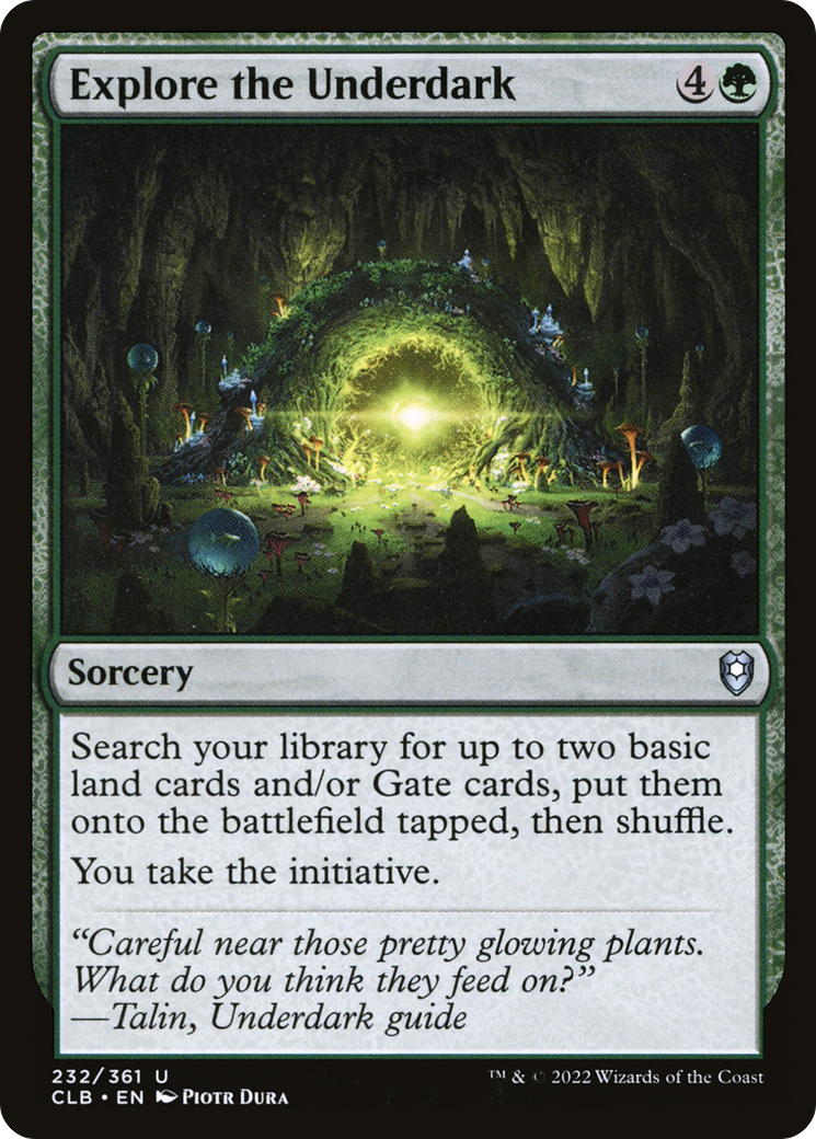 Image of Explore the Underdark [Commander Legends: Battle for Baldur's Gate]