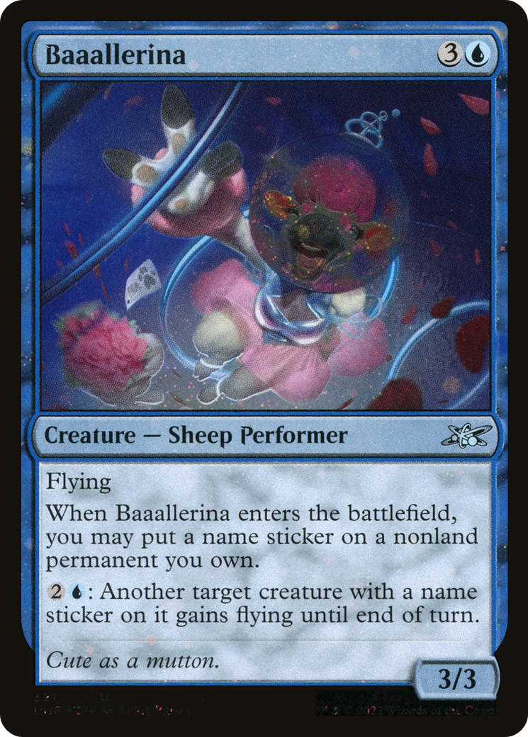 Image of Baaallerina (Galaxy Foil) [Unfinity]