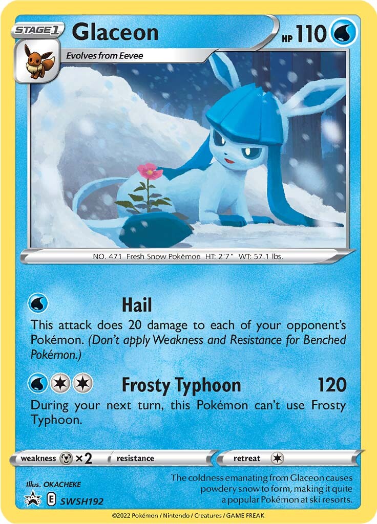 Image of Glaceon (SWSH192) [Sword & Shield: Black Star Promos]