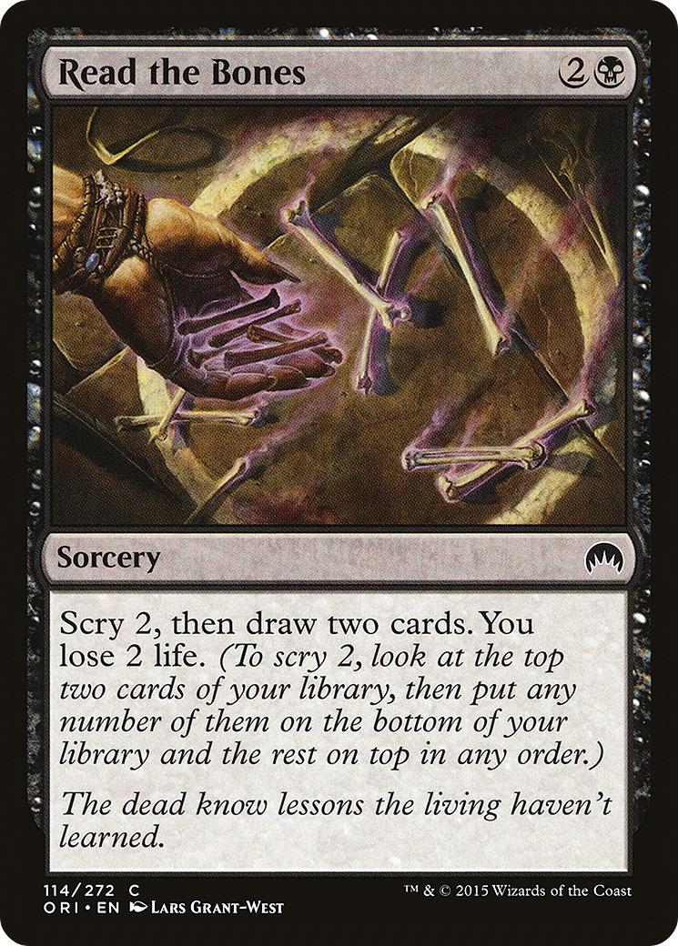 Image of Read the Bones [Magic Origins]