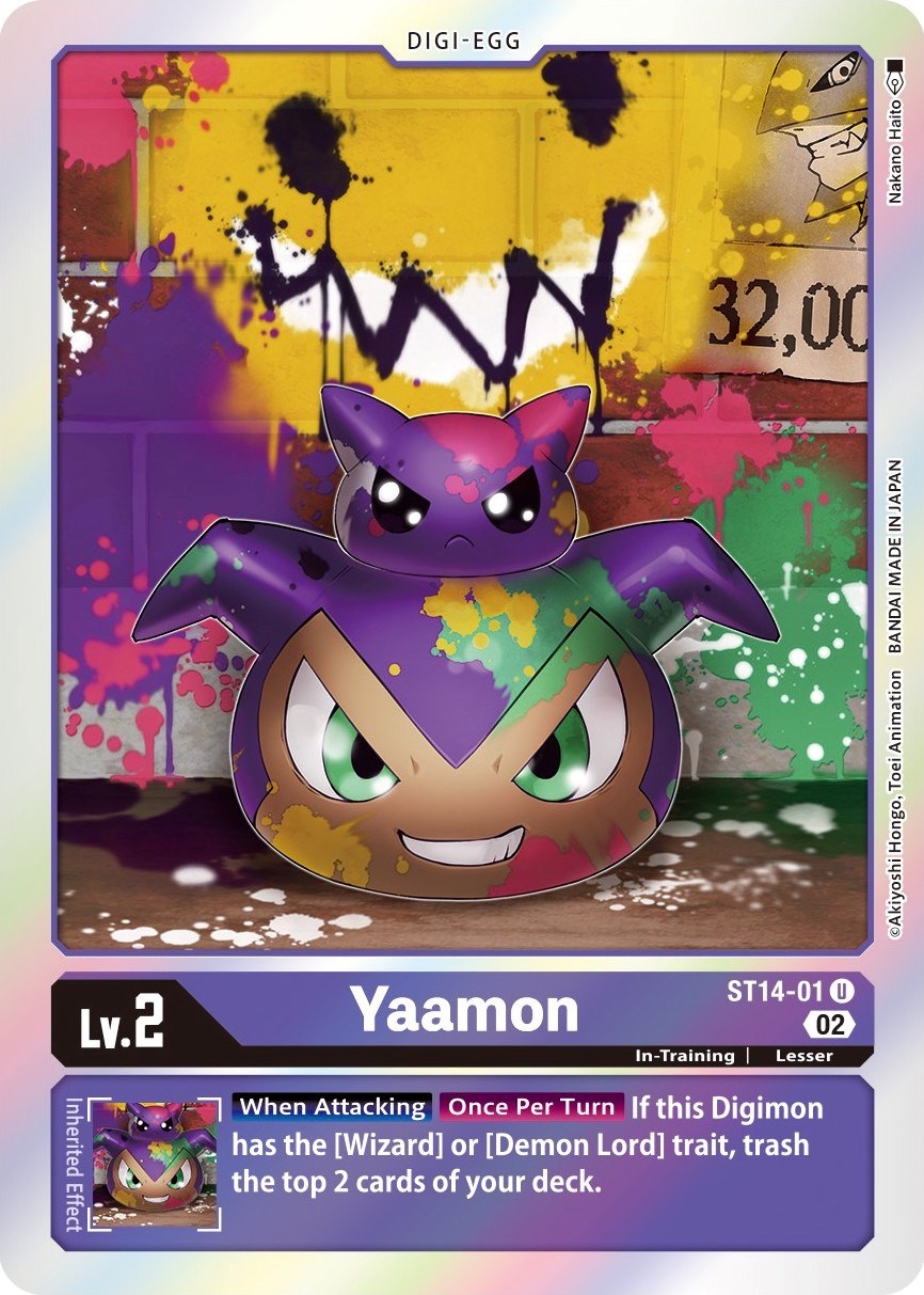 Image of Yaamon [ST14-01] [Starter Deck: Beelzemon Advanced Deck Set]