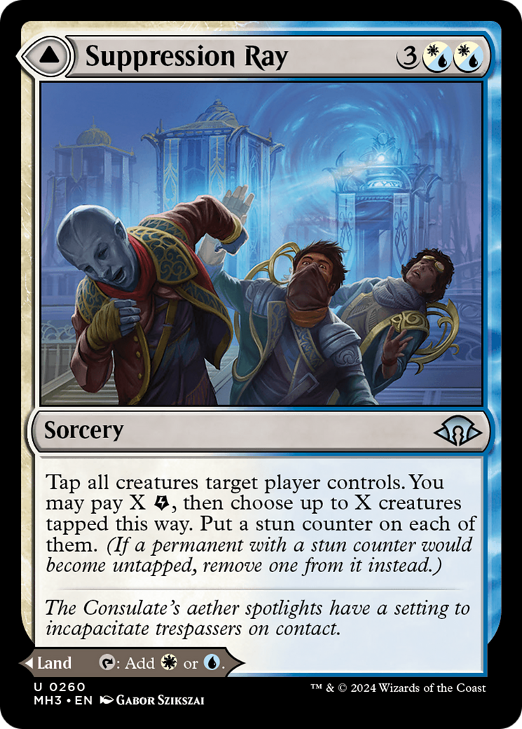 Image of Suppression Ray // Orderly Plaza [Modern Horizons 3]