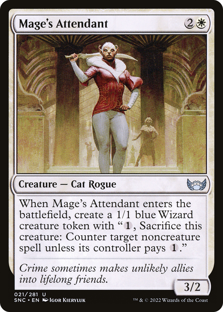 Image of Mage's Attendant [Streets of New Capenna]