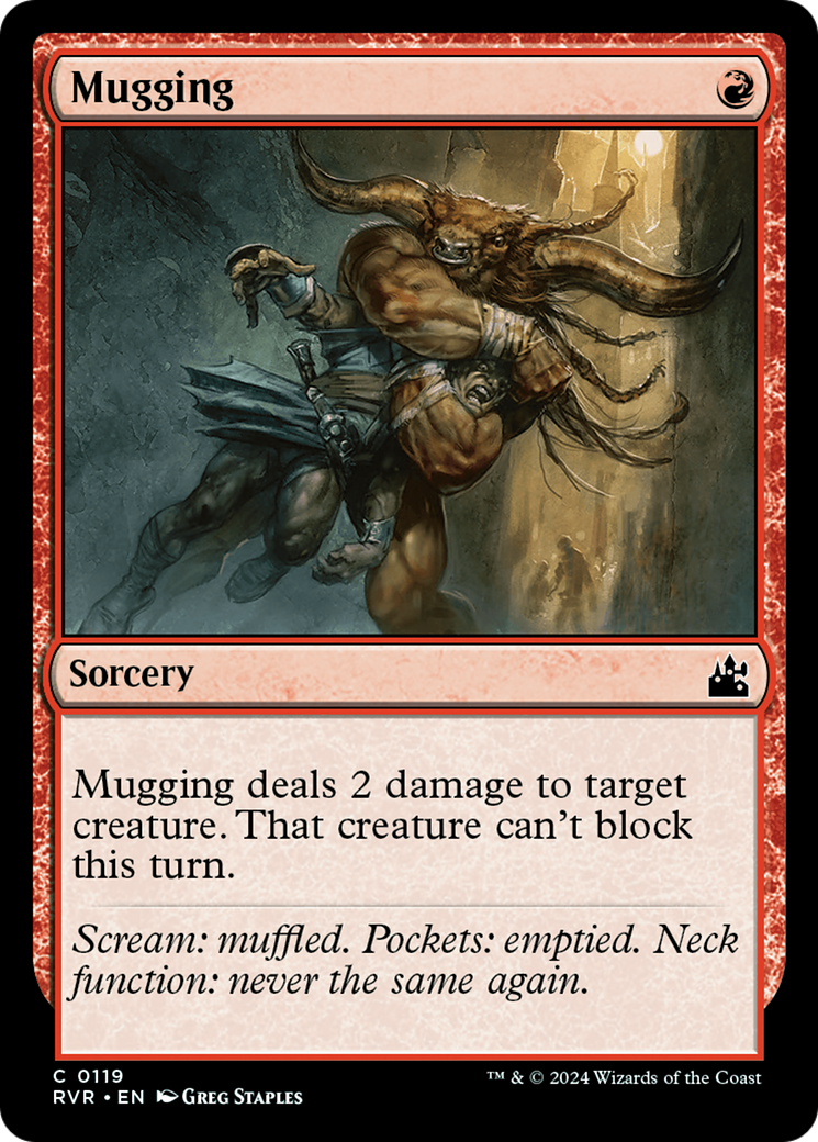 Image of Mugging [Ravnica Remastered]