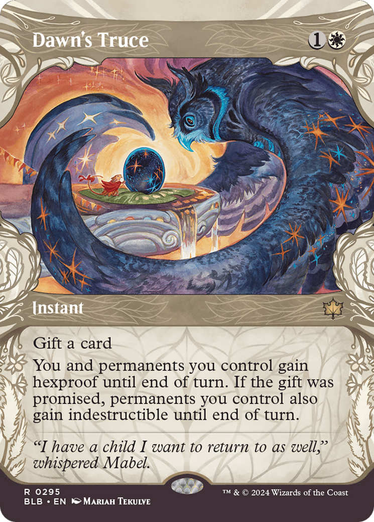 Image of Dawn's Truce (Showcase) [Bloomburrow]