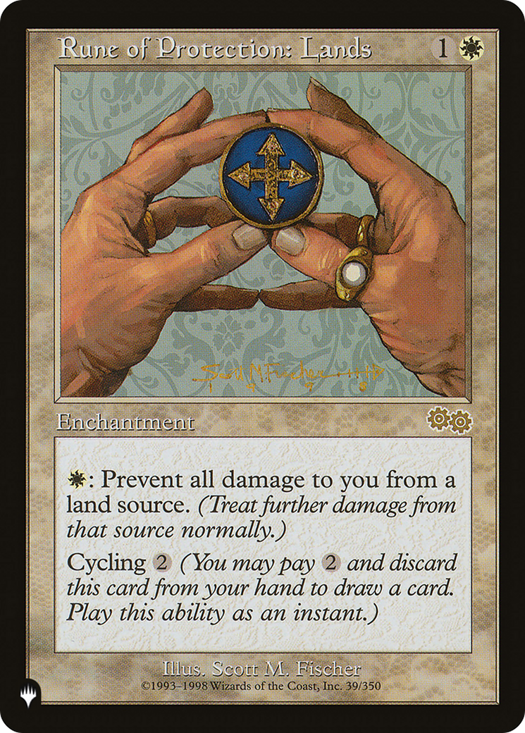 Image of Rune of Protection: Lands [The List]