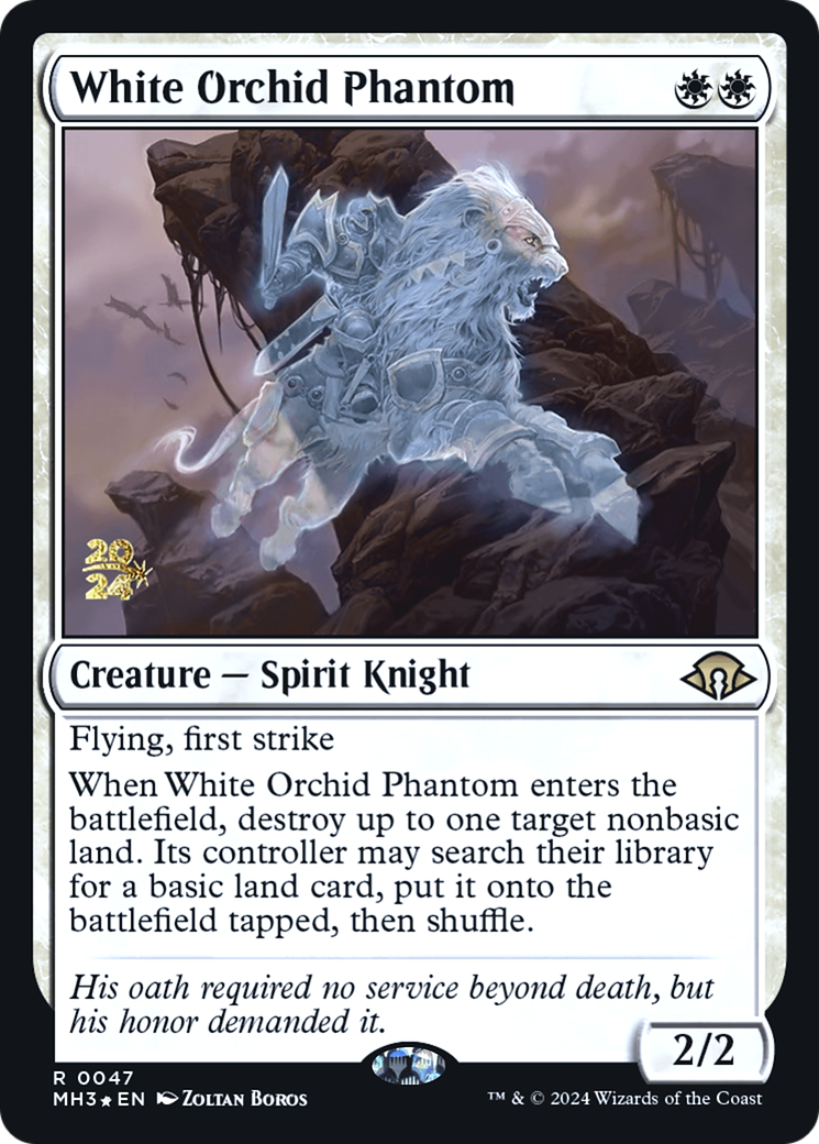 Image of White Orchid Phantom [Modern Horizons 3 Prerelease Promos]