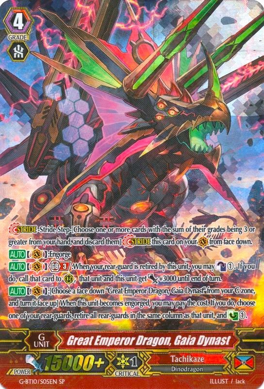 Image of Great Emperor Dragon, Gaia Dynast (G-BT10/S05EN) [Raging Clash of the Blade Fangs]